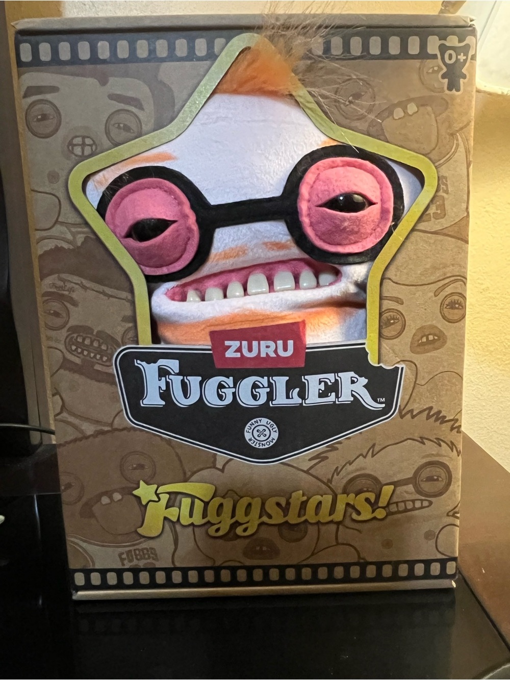 Zuru Fuggler Fuggstars! “Gunky Goober”(Ed Sheeran) Plush Toy 9" NIB Collectible
